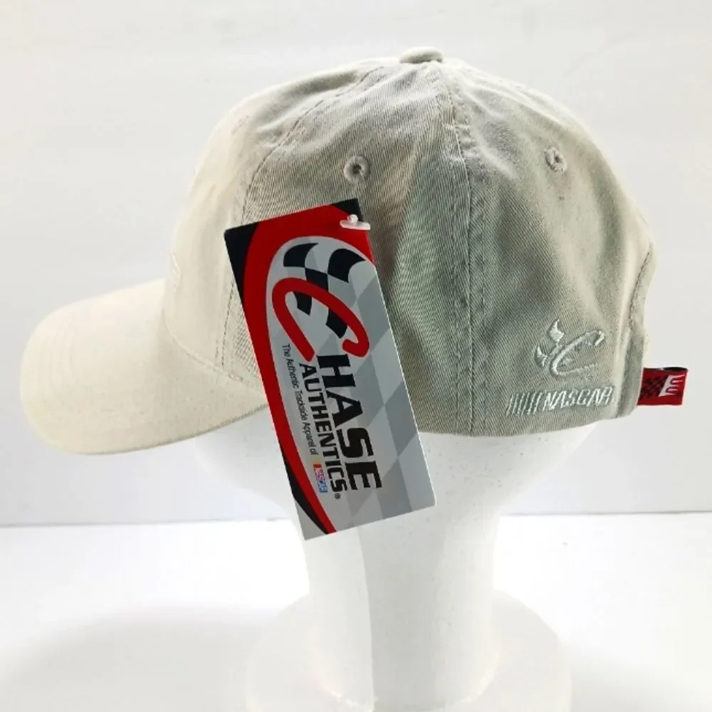 NWT NASCAR Kasey Kahne #9 Chase Authentics Dodge Baseball Cap Beige Embroidered - Picture 2 of 9